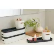 Bo&icirc;te de rangement COMPACT SLIM, 1,32 litre,blanc - Smartstore 