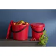 Seau &agrave; cueillette avec couvercle, 5 L, gris fonc&eacute; - Plast Team 