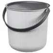 Seau de rangement AKITA, 53 litres, gris nuage - Plast Team