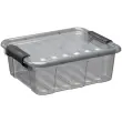 Bo&icirc;te de rangement HOME BOX, 3 L, transparent - Plast Team 