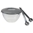 Saladier avec couverts &agrave; salade, 7 litres - Plast Team 