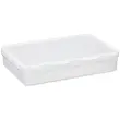 Bo&icirc;te de conservation Airtight, 2,0 litres, blanc - Plast Team 