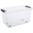 Boîte de rangement PROBOX à roulettes, 70 litres - Plast Team