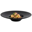 Assiette à pâtes NERO, diamètre 290 mm, noir - APS