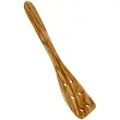 Spatule perforée, longueur 300 mm, bois d'olivier - Metaltex