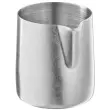 Pot avec bec verseur FLOW, 150 ml, argent - APS 