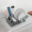 Égouttoir Smartex, transparent, gris - Metaltex