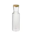 Carafe en verre LINES, 1 litre, transparent - APS