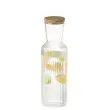 Carafe en verre LINES, 1 litre, transparent - APS