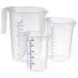 Pichet mesureur STACKABLE, 1 litre, transparent - APS