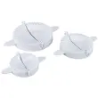 3 Presses &agrave; raviolis, blanc - Metaltex 