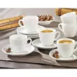 6 Tasses espresso 'Bistro', blanc - Esmeyer
