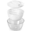 Essoreuse à salade Turbo, avec cordon, blanc - Metaltex