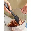 Spatule &agrave; p&acirc;tisserie en silicone, L55 mm, noir - Gastromax 