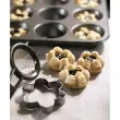 Moule à muffins, acier carbone, 12 muffins - Gastromax