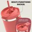 Gourde isotherme Tumbler, 1,2 litre, corail - Contigo