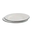 2 Assiettes émaillées, diamètre 260 mm - APS