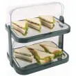 Vitrine de buffet DOPPELDECKER, noir - APS