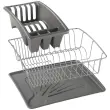 metaltex &Eacute;gouttoir Aquatex PLUS, argent/anthracite 