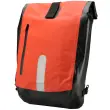 FISCHER Sacoche de v&eacute;lo, imperm&eacute;able, rouge / noir 