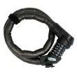 FISCHER Chaîne antivol pour vélo, longueur: 900 mm, noir