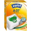 swirl Sac d'aspirateur A 07, avec filtre MicroporPlus