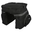 Sacoche pour porte-bagages de vélo - 3 sacs - Noir - Fischer