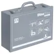 allit Mallette pour outillage DinoPlus Metall 33, gris 