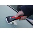 Grattoir &agrave; glace 2K - longueur 210 mm - Noir/rouge - Nigrin 