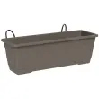 Kit de jardinière Birka - support inclus - Anthracite - Tera