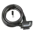 FISCHER Câble antivol pour vélo, longueur : 1.200 mm, noir