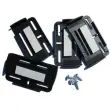 Support de plaque d'immatriculation Simple-Fix - Noir - IWH
