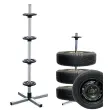 IWH Porte-jantes/pneus de voiture, pour 4 pneus de 225 mm