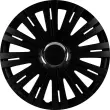 IWH Enjoliveur 'Monaco', noir/chrome, 14' (35,56 cm)