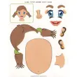 Gommettes th&eacute;matiques Le Visage 2 feuilles - Apli 