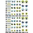 Gommettes thématiques Yeux bleus/verts 3 feuilles - Apli