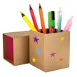 Gommettes étoiles enlevables aux couleurs Peps 6 feuilles - Apli