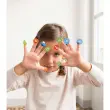 Gommettes thématiques enlevables les lettres 3 feuilles - Apli