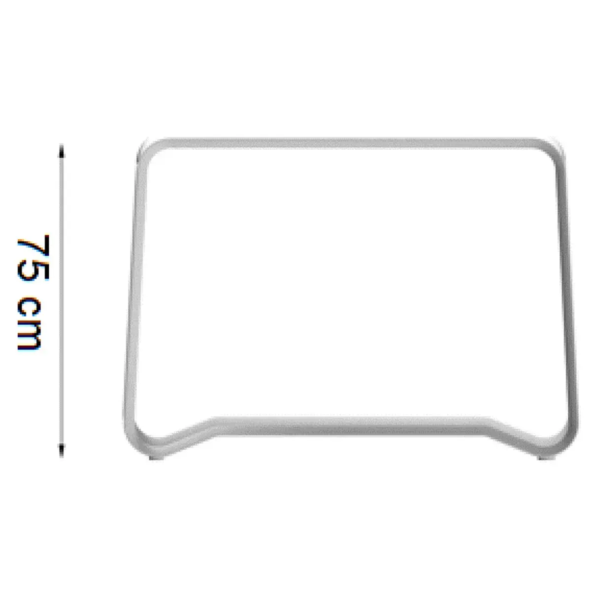 Table repas VERANO - Extérieur - 6 places - Gris alu - OFFICEPRO