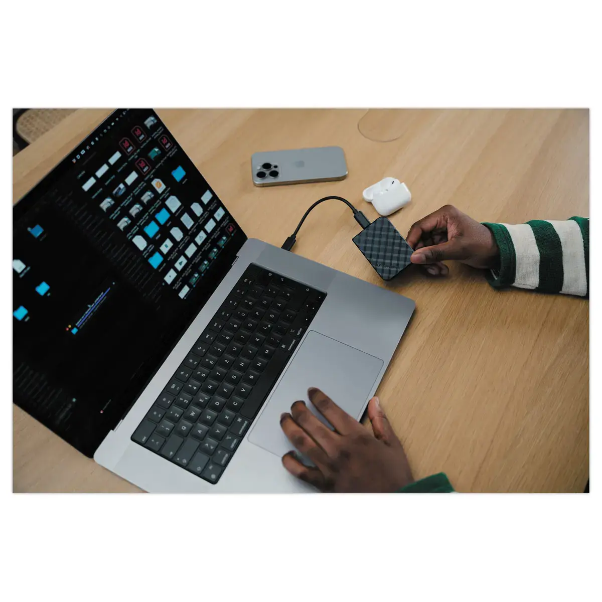 Disque dur externe SSD - USB-C - 1TB - VERBATIM