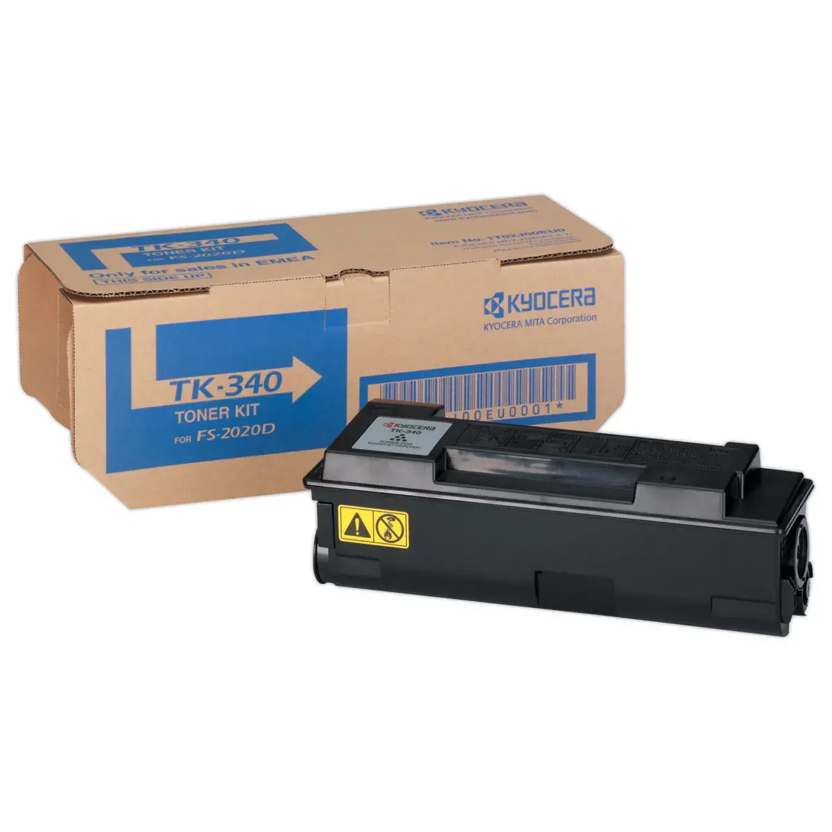 Toner TK340 - Noir - Kyocera