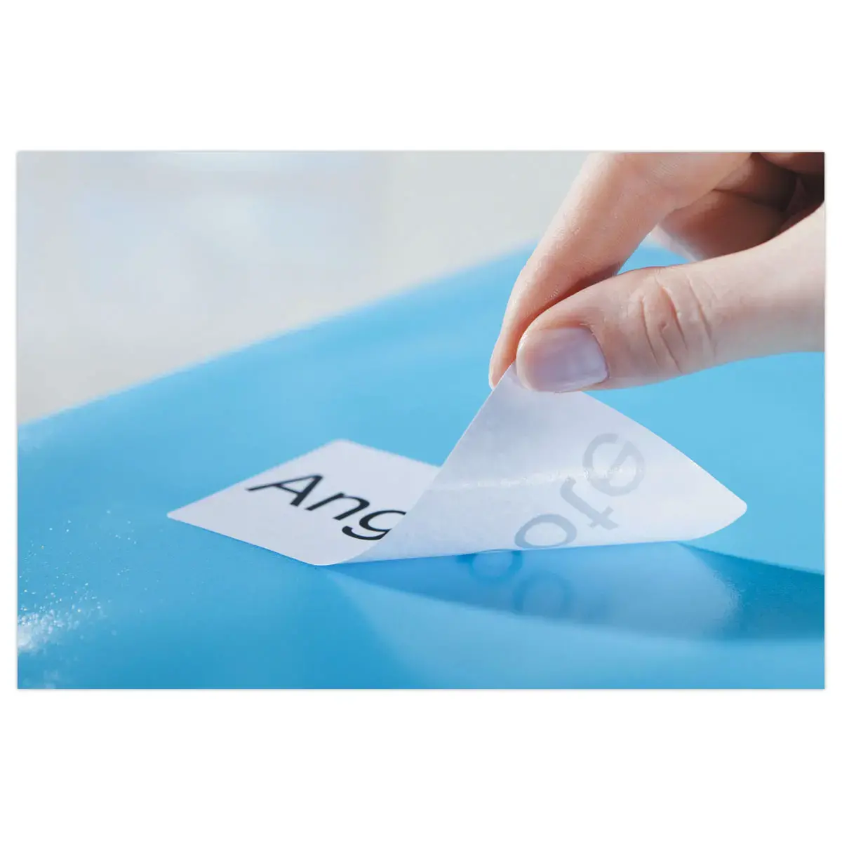 25 planches de 4 étiquettes blanches enlevables laser - 99,1x139mm - AVERY