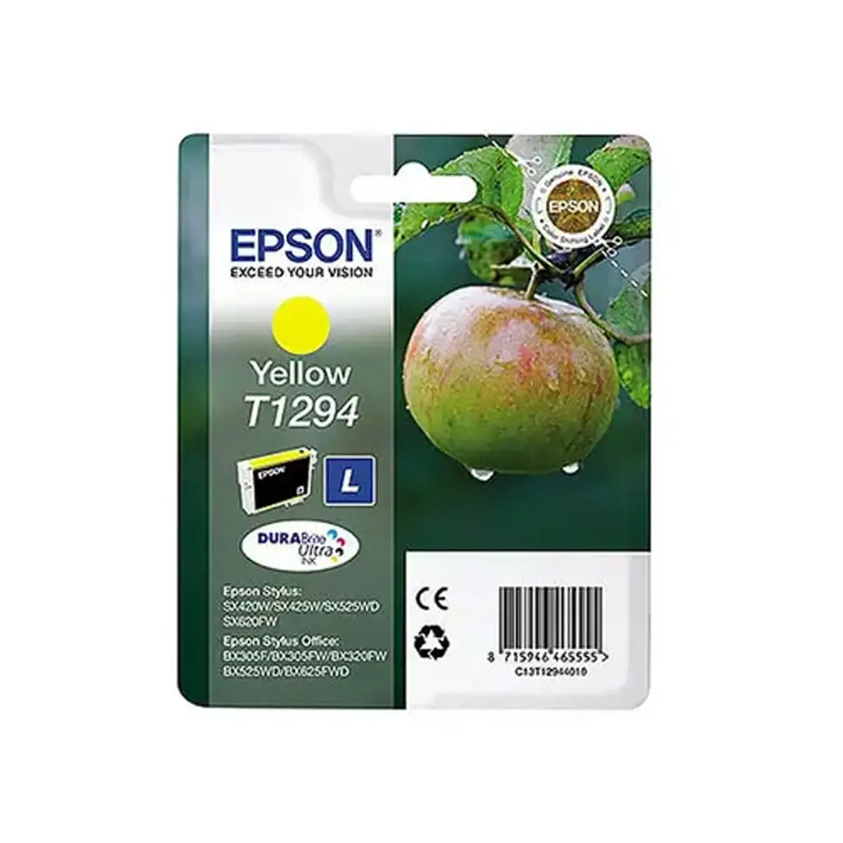 Cartouche T129 - Jaune - Epson 