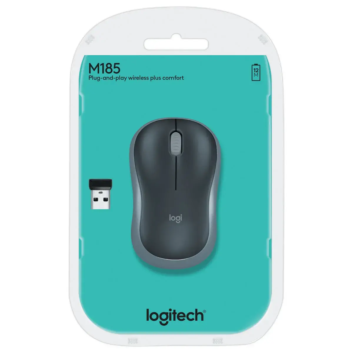 Souris optique sans fil M185 - Logitech