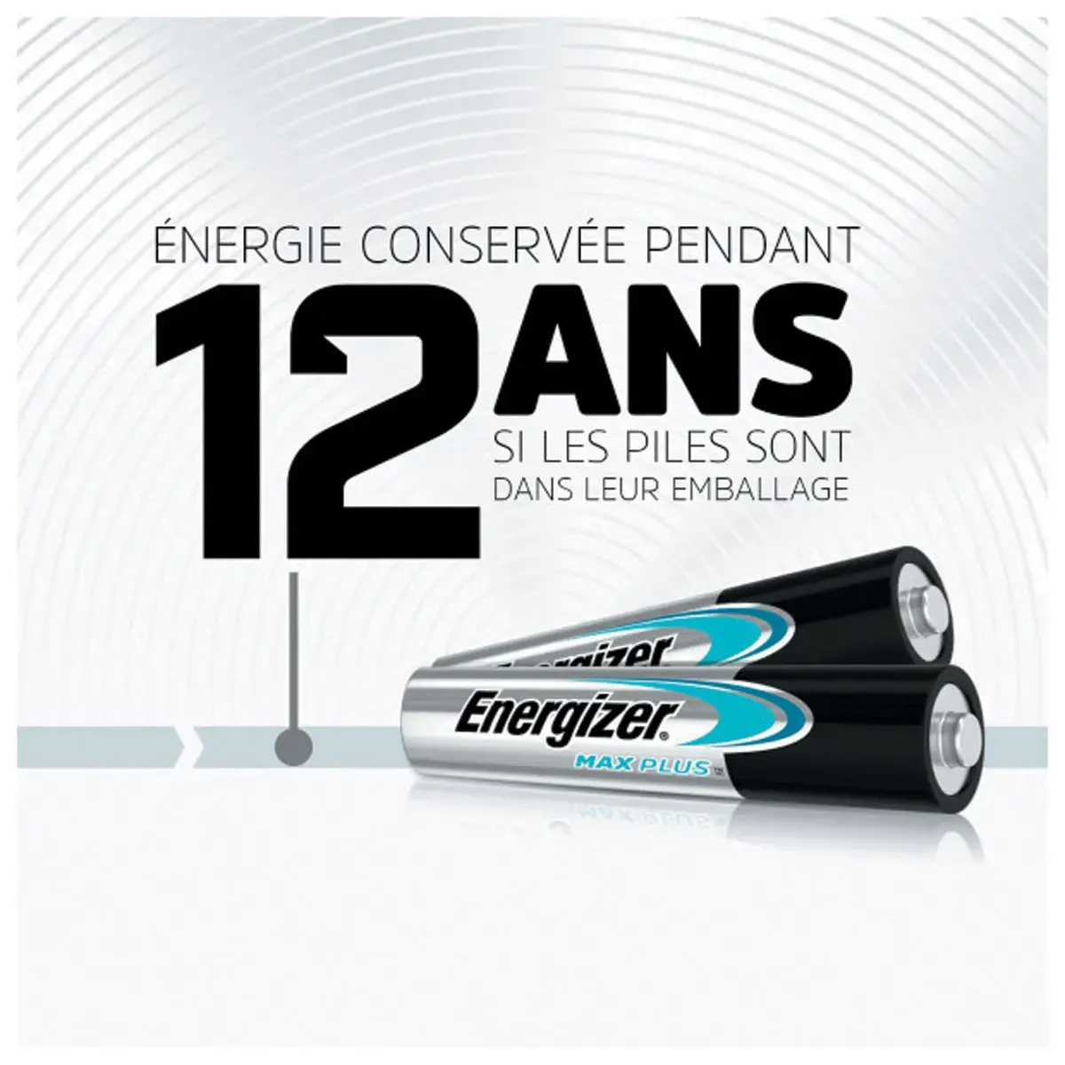 20 Piles alcalines LR3 (AAA) Max Plus - ENERGIZER