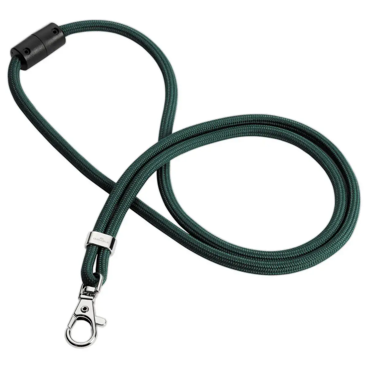 10 Cordon rond avec mousqueton - Vert - DURABLE 