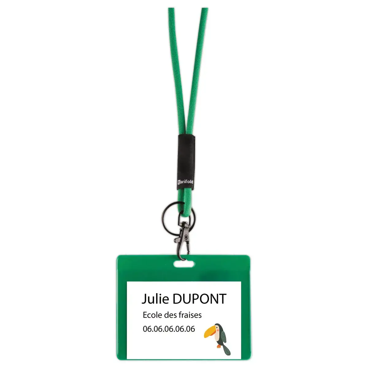 20 Porte-badge pochette fermée 60 x 90 mm