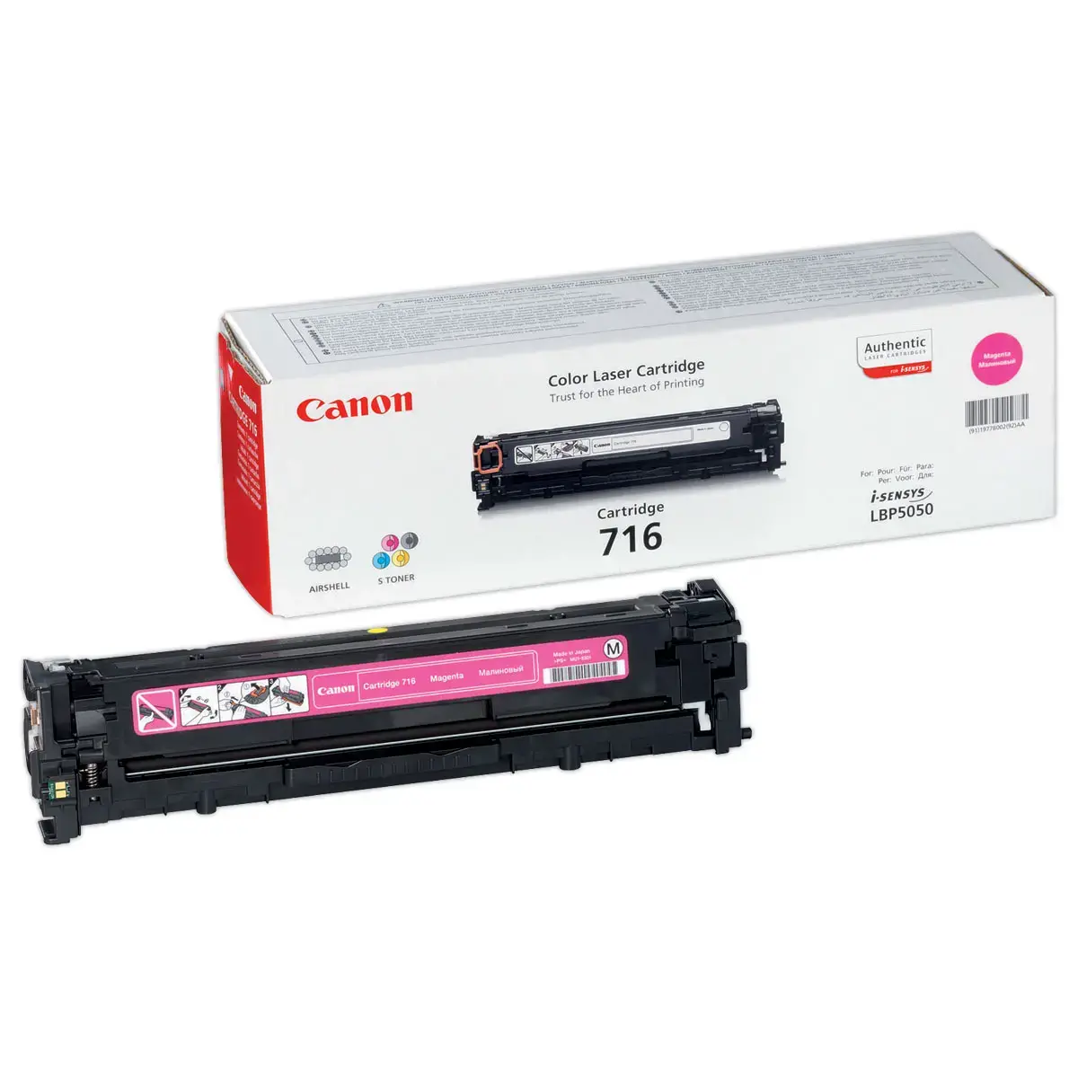Toner CANON 716M magenta