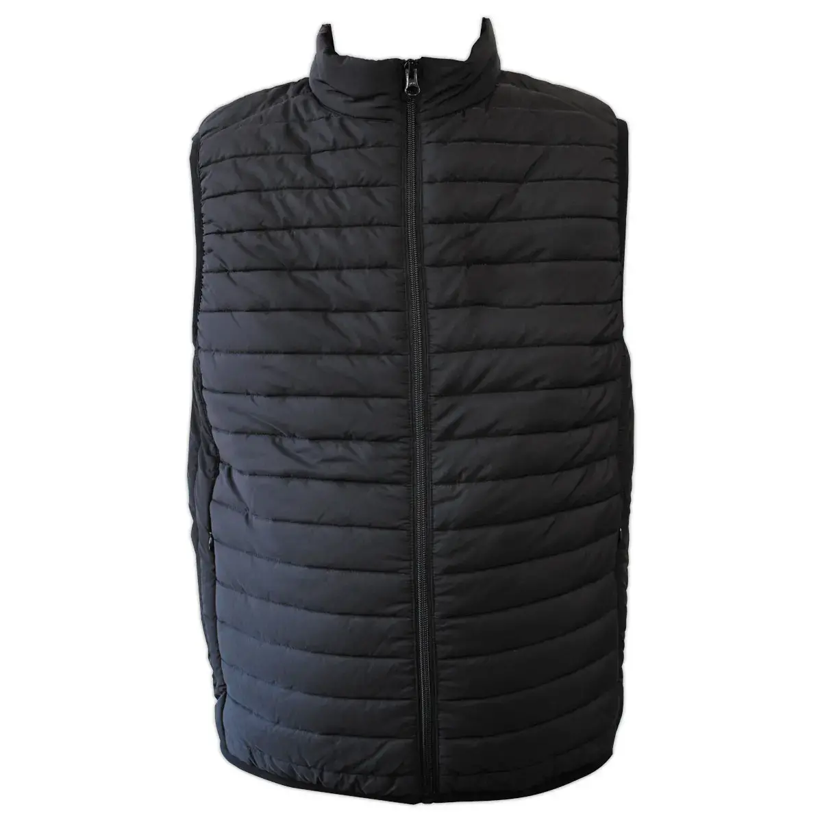 GILET NOIR SANS MANCHES HOMME TAILLE 4XL