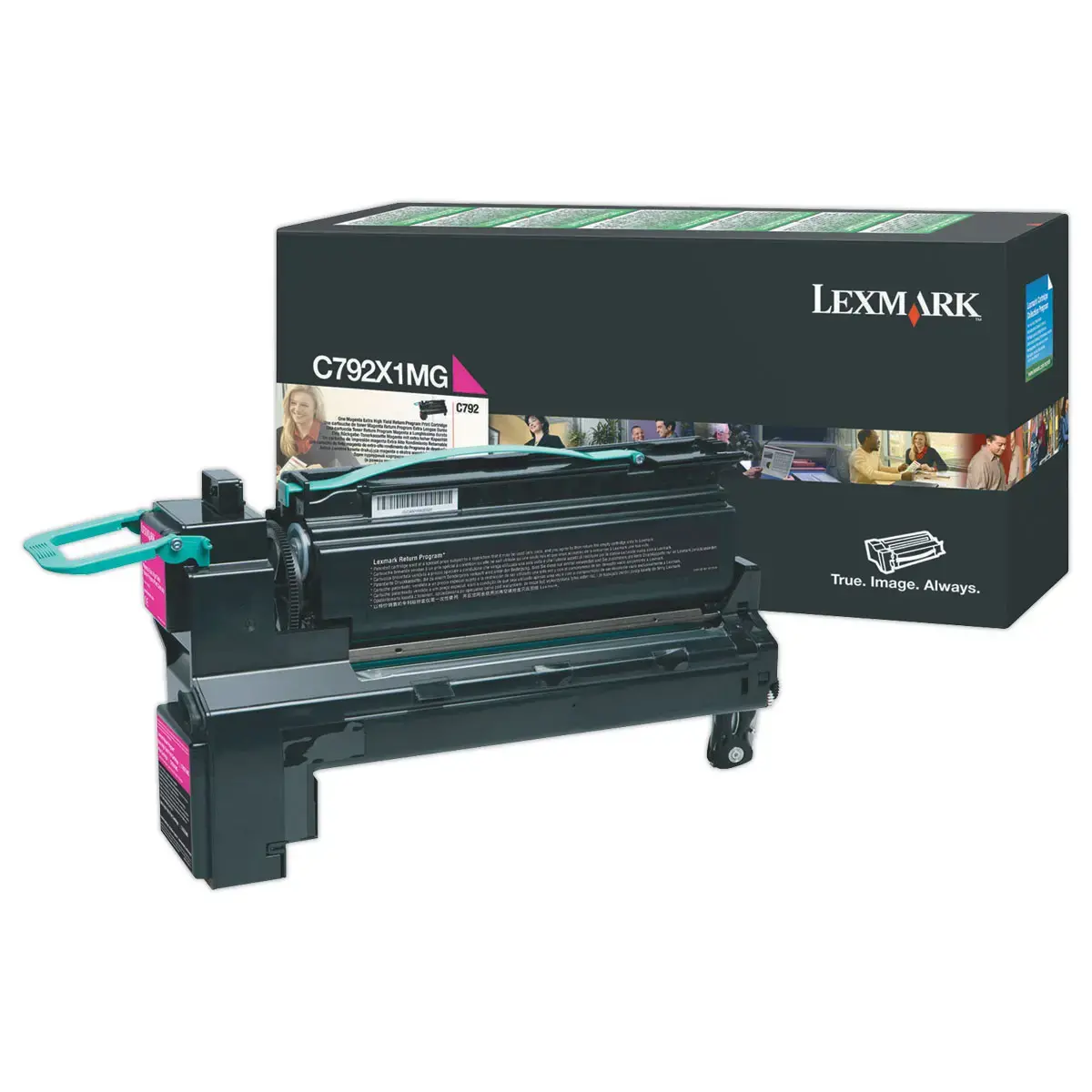 Toner LEXMARK magenta C792X1MG